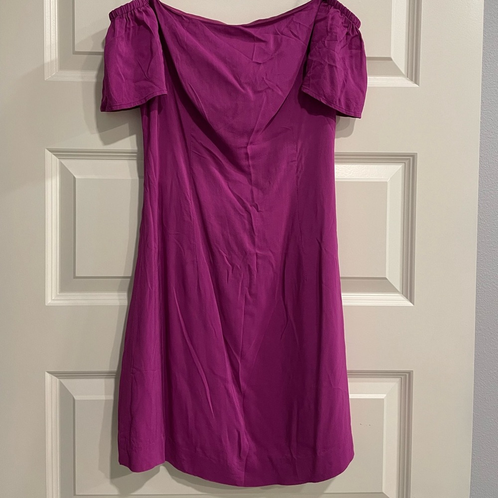 Bebe off the shoulder dress